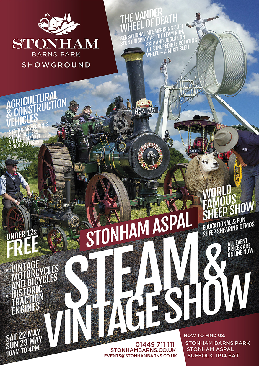 Stonham Barns Steam Vintage Show Stonham Barns