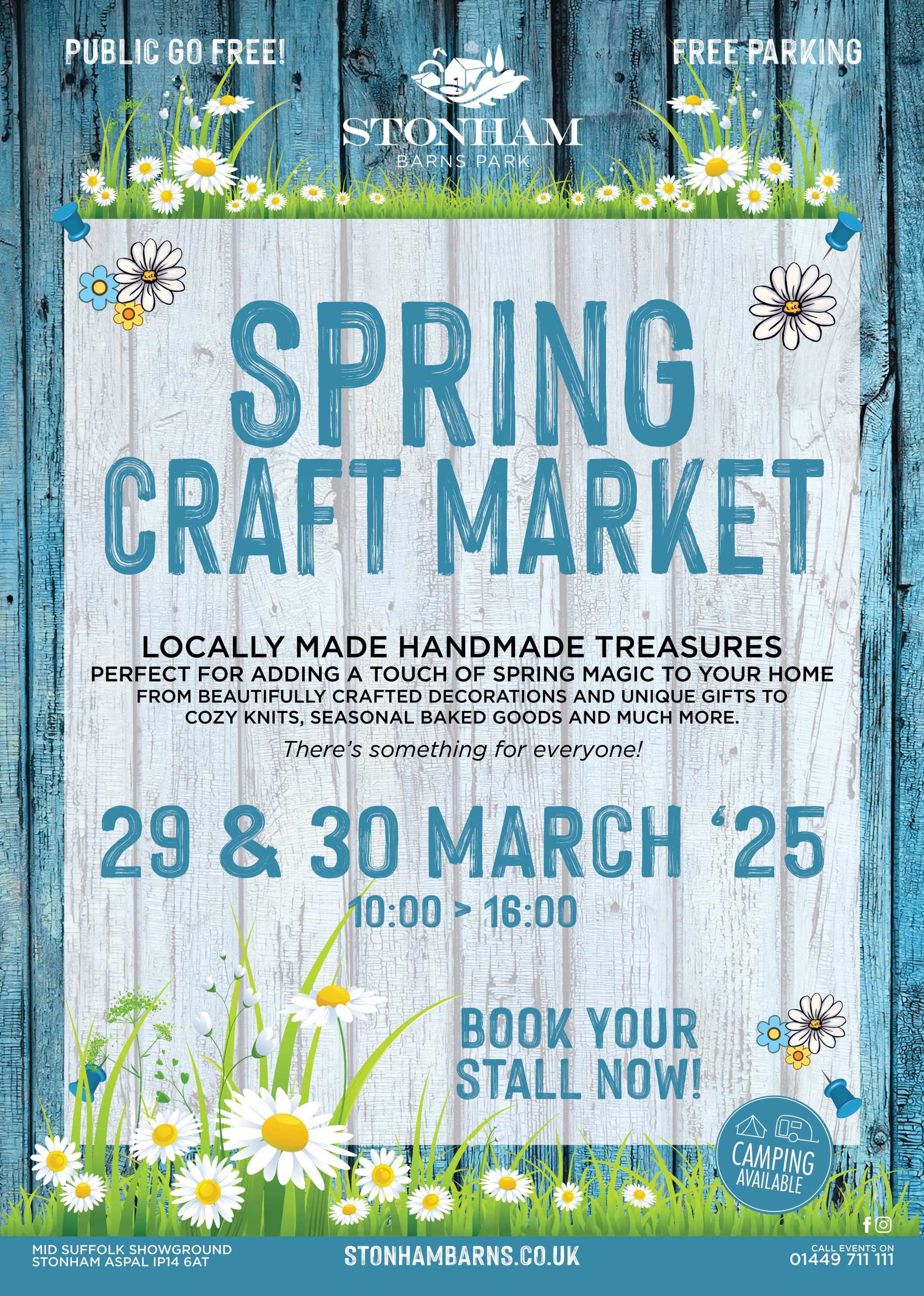 Spring Craft Market 2025 Stonham Barns